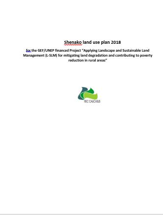 Shenako land use plan